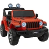 Vaikiškas elektrinis Jeep Wrangler Rubicon 12V su LED šviesomis ir muzika