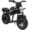 Vaikiškas elektrinis motociklas su 300W varikliu, LED žibintais, Bluetooth, nuo 3 metų, juodas