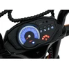 Vaikiškas elektrinis motociklas su 300W varikliu, LED žibintais, Bluetooth, nuo 3 metų, juodas