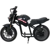 Vaikiškas elektrinis motociklas su 300W varikliu, LED žibintais, Bluetooth, nuo 3 metų, juodas