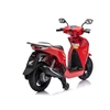 Vaikiškas elektrinis motoroleris Honda SH125i su LED šviesomis ir Bluetooth, nuo 3 metų, juodas