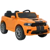 Vaikiškas elektromobilis Dodge Durango oranžinis
