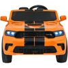 Vaikiškas elektromobilis Dodge Durango oranžinis