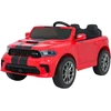 Vaikiškas elektromobilis Dodge Durango raudonas