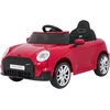 Vaikiškas Mini Cooper elektromobilis su 2 greičiais, saugos mygtuku, nuo 3 metų, juodas