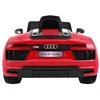 Vaikiškas nuotolinio valdymo Audi R8 Spyder su LED šviesomis ir muzika, iki 30 kg, juodas