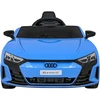 Ramiz Elektrinė mašina vaikams Audi RS E-Tron GT mėlynos spalvos