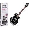 Relacart Vaikų gitaros ir mikrofono rinkinys juodas