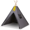 Vaikų teepee palapinė Bobono antracito spalvos