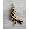Super Hobby Horse Pavadėlis hobi arkliukui, dvigubas, garstyčių/pilkas/juodas