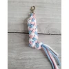 Super Hobby Horse Pavadėlis hobi arkliukui, dvigubas, mėlynas/šviesiai rožinis/baltas