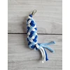 Super Hobby Horse Pavadėlis hobi arkliukui dvigubas – mėlynas/baltas