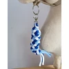 Super Hobby Horse Pavadėlis hobi arkliukui dvigubas – mėlynas/baltas