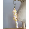 Super Hobby Horse Pavadėlis hobi arkliukui, dvigubas, šviesiai rožinis/geltonas/baltas