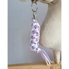 Super Hobby Horse Pavadėlis hobi arkliukui, rožinis/violetinis/baltas