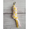 Super Hobby Horse Pavadėlis hobi arkliukui, dvigubas, šviesiai rožinis/geltonas/baltas