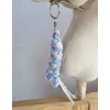 Super Hobby Horse Pavadėlis hobi arkliukui, dviguba virvė, violetinė/mėlyna/šviesi smėlio