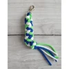 Super Hobby Horse Pavadėlis hobi arkliukui, mėlynas/šviesiai žalias/baltas