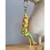 Super Hobby Horse Hobbyhorse pavadėlis dvigubas – geltonas/šviesiai žalias/oranžinis
