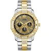 Vyriškas laikrodis Guess Regal GW0990G4 auksinis juodas