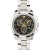 Vyriškas Versace New Geo chronografinis laikrodis juodas