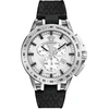 Vyriškas Versace Sport Tech chronografinis laikrodis sidabrinis