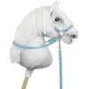 Super Hobby Horse Hobio žirgo kamanų pavadžiai – šviesiai mėlyni