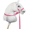 Super Hobby Horse Hobio žirgo kamanų pavadžiai – tamsiai rožiniai