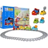 Žaislinis traukinys Dino Train Construction