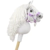 Hobby Horse lazdelinis arkliukas Super Premium baltas A5