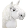 Hobby Horse lazdelinis arkliukas Super Premium baltas A5