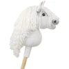 Hobby Horse lazdelinis arkliukas Super Premium baltas A5