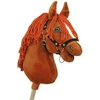 Super Hobby Horse Medinis žaislinis arkliukas – kaštoninis Premium