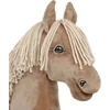 Super Hobby Horse Medinis žirgas su kotu – palomino spalva
