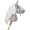 Super Hobby Horse Hobby Horse pilkas arkliukas ant lazdos Premium A4