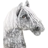 Super Hobby Horse Medinis hobio arkliukas pilkas su balta karčia