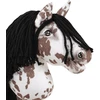 Super Hobby Horse Hobby Horse arkliukas rudas leopardas su juoda karčiene A4