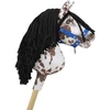Super Hobby Horse Hobby Horse arkliukas rudas leopardas su juoda karčiene A4