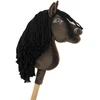Hobby Horse lazdelinis arkliukas Premium tamsaus bėro atspalvio A5