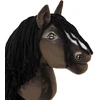 Hobby Horse lazdelinis arkliukas Premium tamsaus bėro atspalvio A5