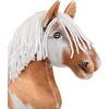 Super Hobby Horse Medinis žirgas su kotu – rudas tobiano su balta karčiais