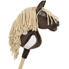 Super Hobby Horse Hobby Horse lazdelinis arkliukas Super Premium western IV tamsiai rudas A4