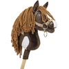 Super Hobby Horse Hobby Horse lazdelinis arkliukas Super Premium western tamsaus bėro atspalvio A4