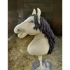 Super Hobby Horse Medinis hobis arkliukas – rudas, premium