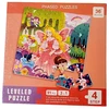 Magnetinė dėlionė knygelėje 3in1 (4lygis) princesės