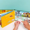 Užimtumo knyga „Gyvūnai” su daugkartiniais lipdukais