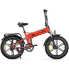 Dviratis 20" elektrinis Engwe Engine X raudonas