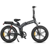 Dviratis 20" elektrinis Engwe X20 viena baterija juodas