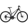 Dviratis 28" Bulls Crossbike 1 trapez 24g juodas