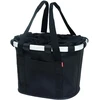 Kita Krepšys ant dviračio vairo Bikebasket juodas su burbulais 350x280x260 mm 15L